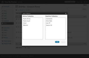 Entry List Customizer