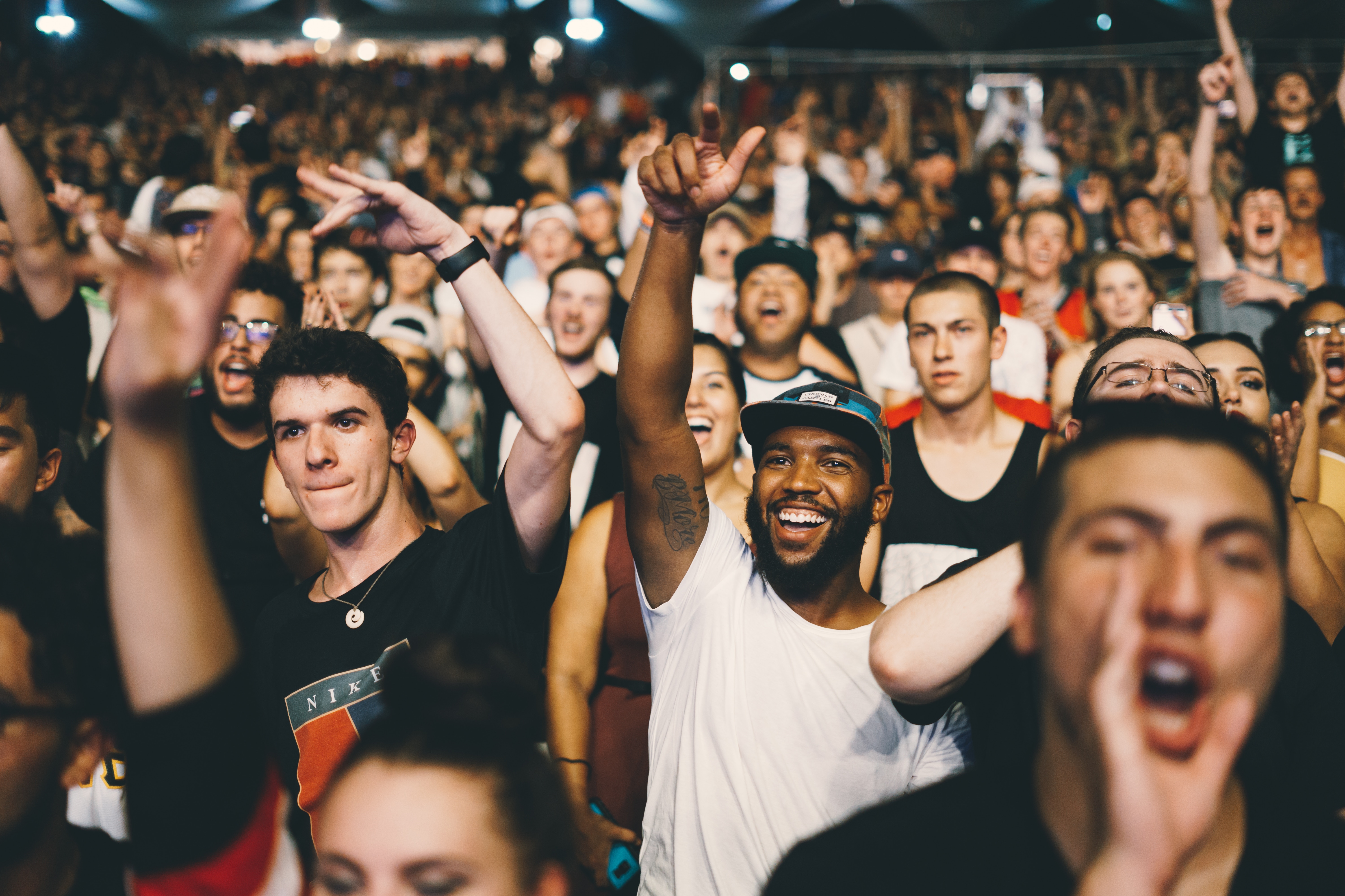 Excited Crowd