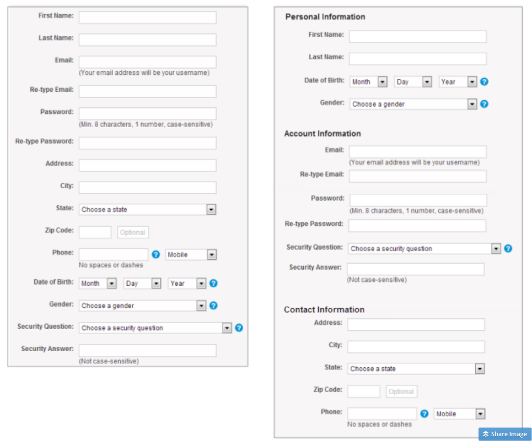 10 Ways To Design A Better Form Layout