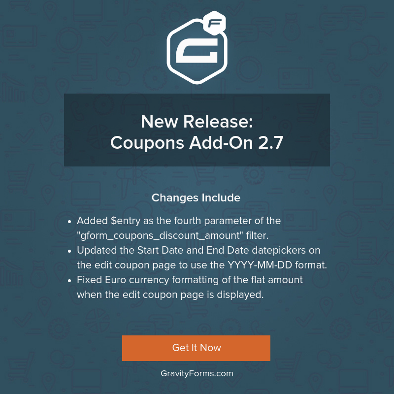 Coupons Add-On 2.7