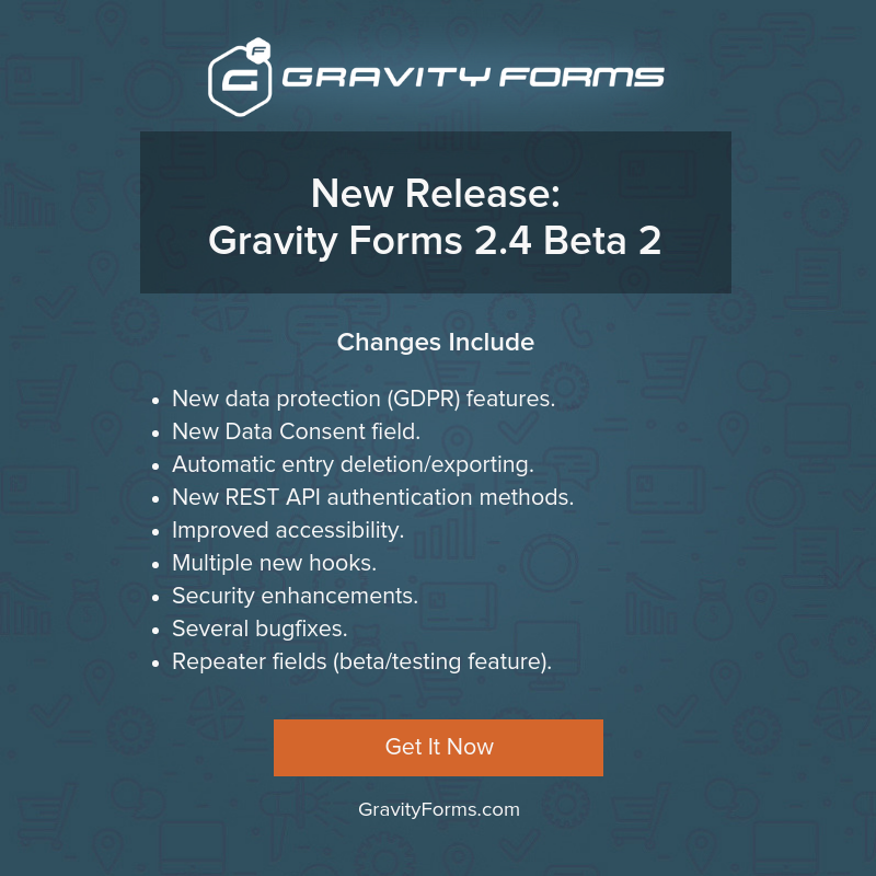 Gravity Forms 2.3.4 Beta 2 Release