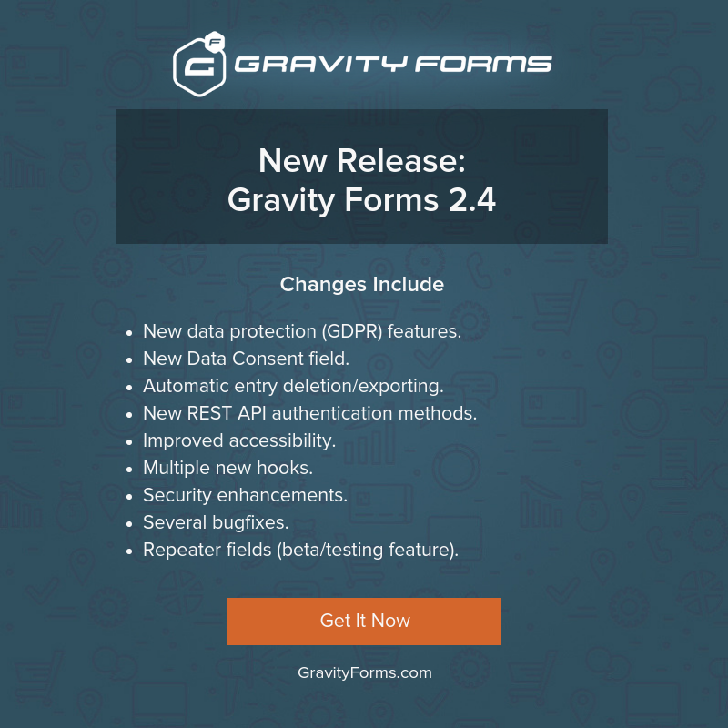 Gravity Forms 2.4 Release