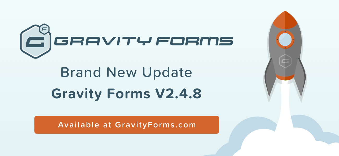 Gravity Forms WordPress Forms Update v2.4.8