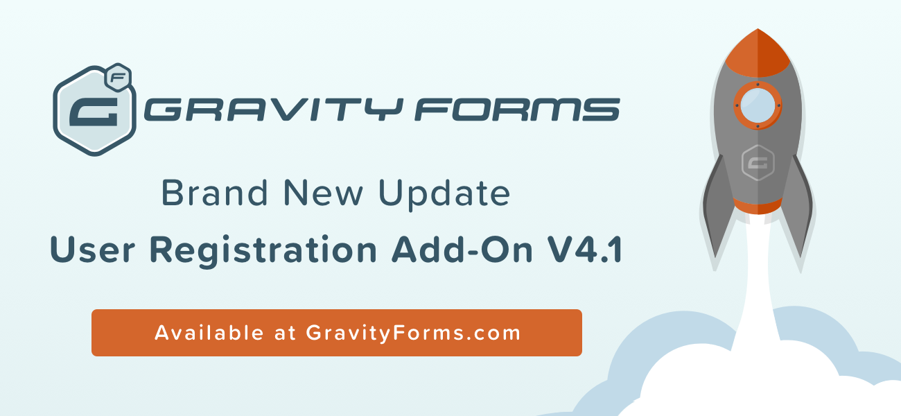 Gravity Forms User Registration v 4.1