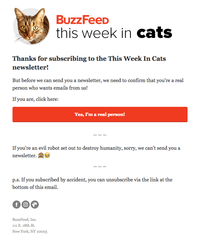 Form confirmation emails