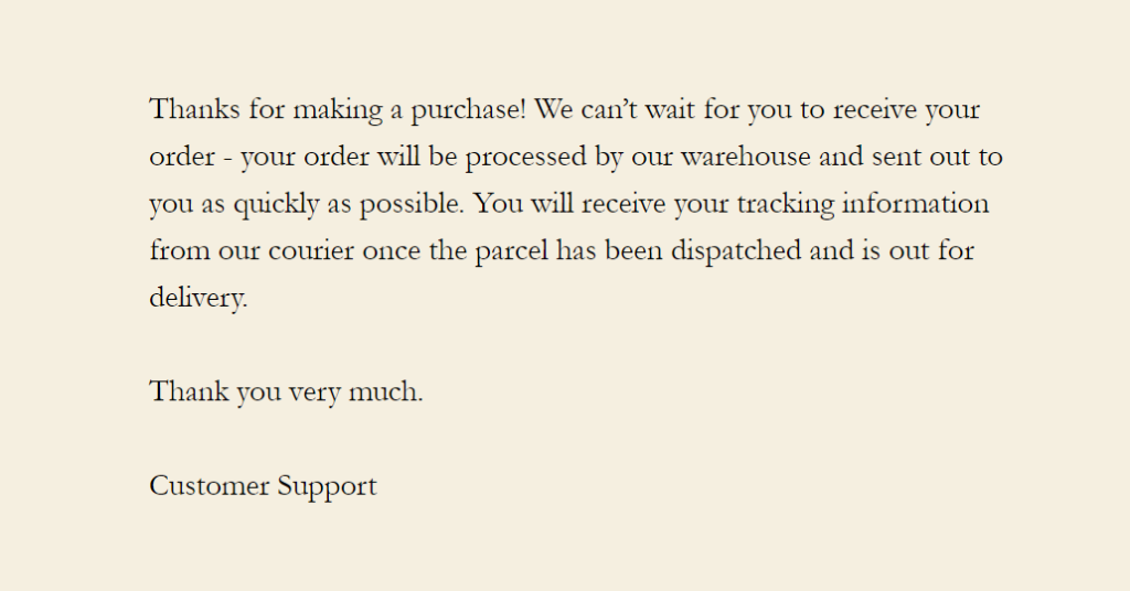 How to… Configure a Custom Confirmation Message