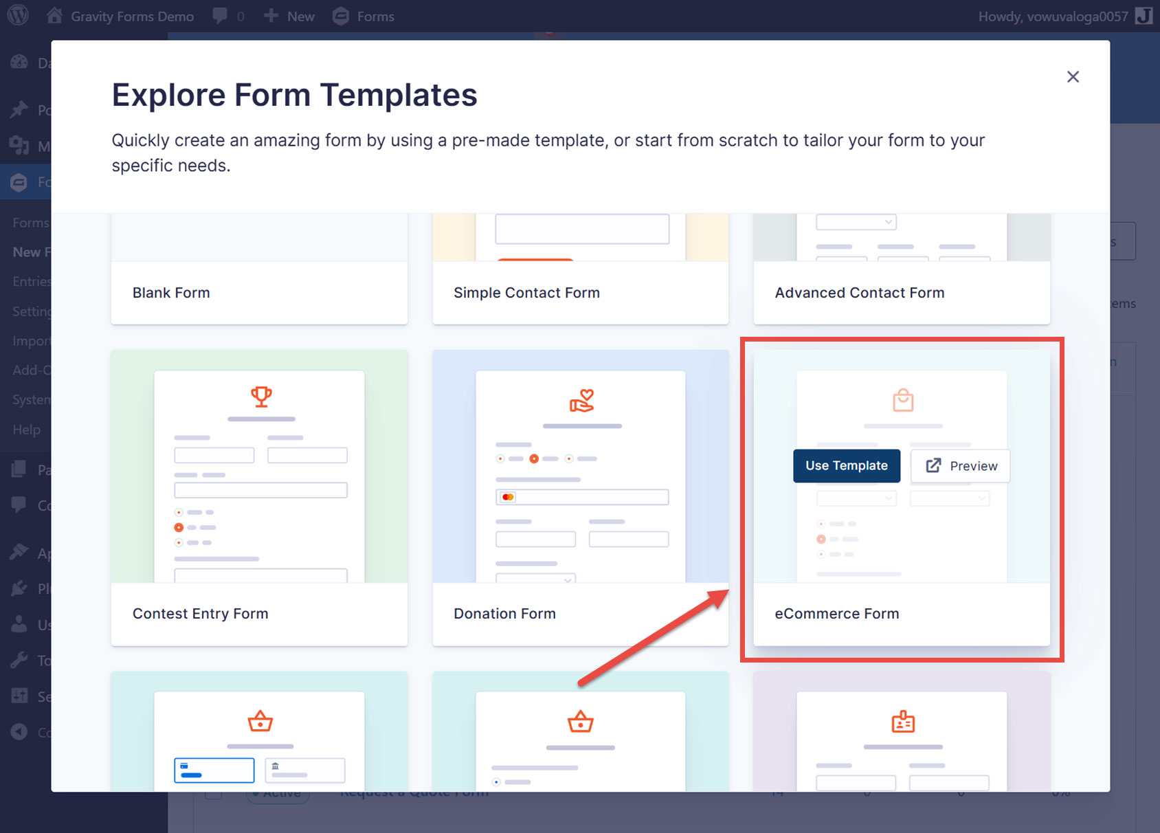 Gravity Forms Template Library 