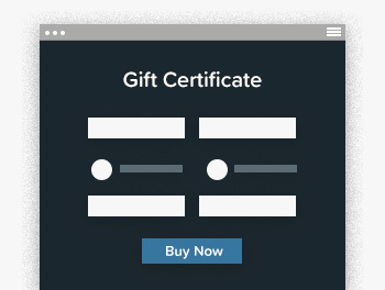 Gift Certificate Order Form