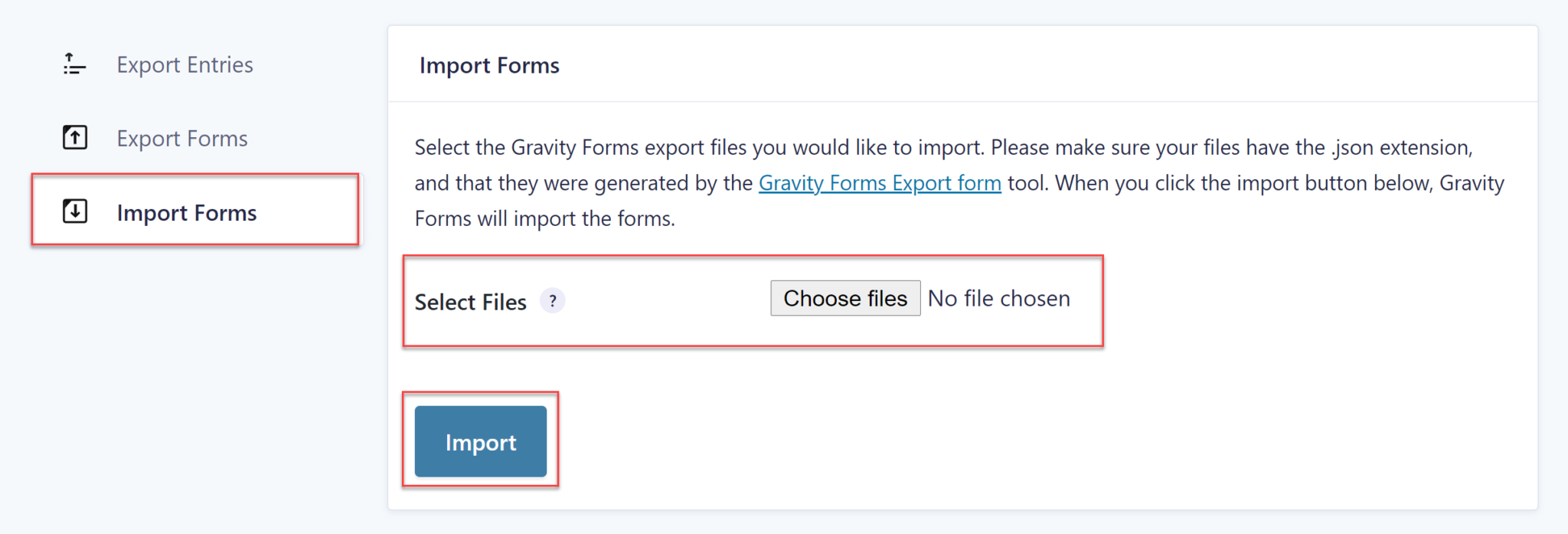 Importing & Exporting Forms with Gravity Forms