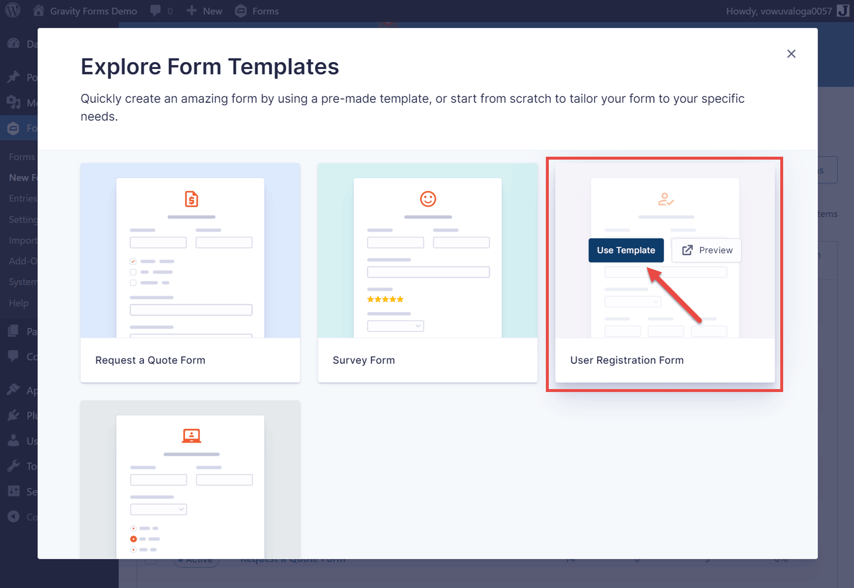 Form Template Library 