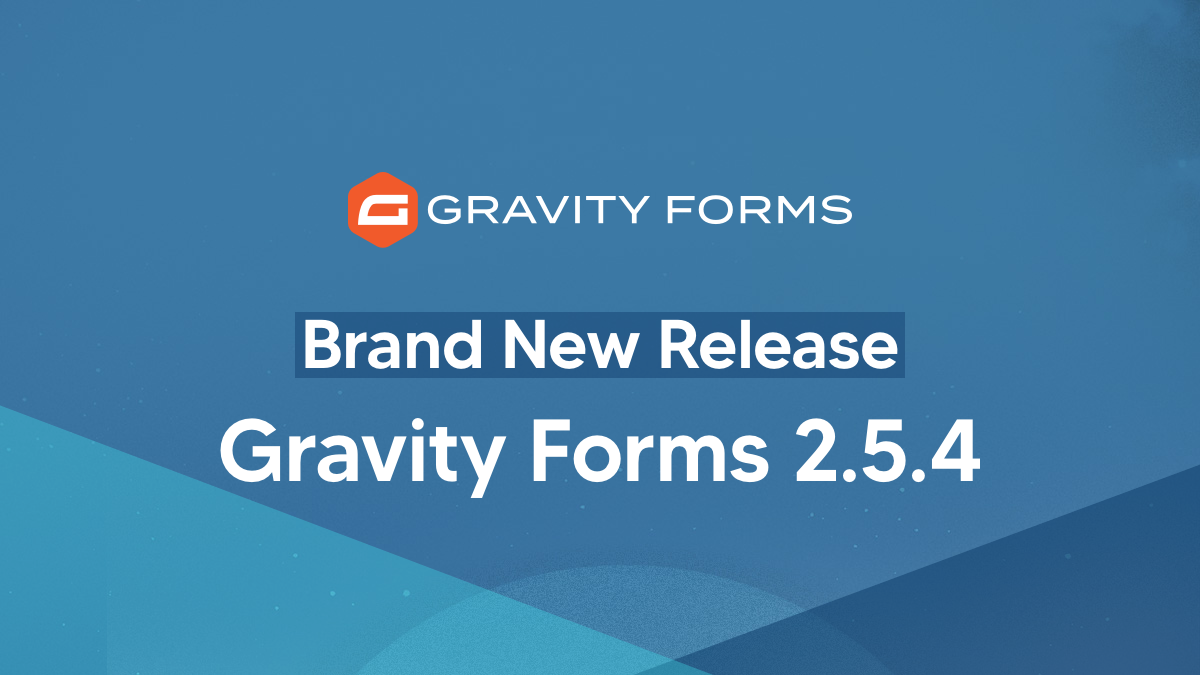 Gravity Forms 2.5.4