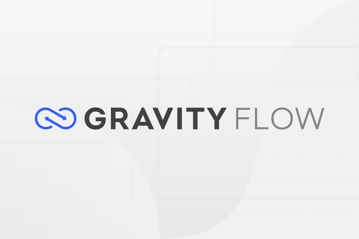 Gravity Flow Featured Image with Gray Background