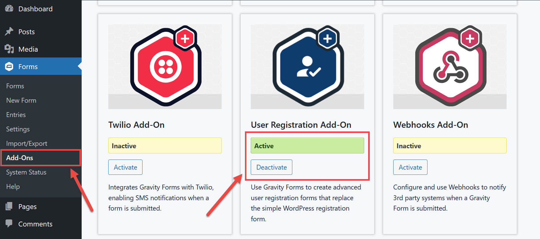 User Registration Add-On