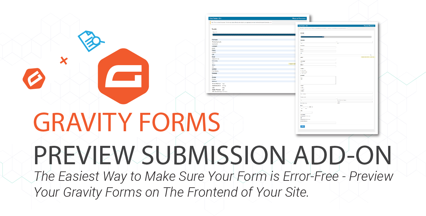 Preview Submission in Gravity Forms