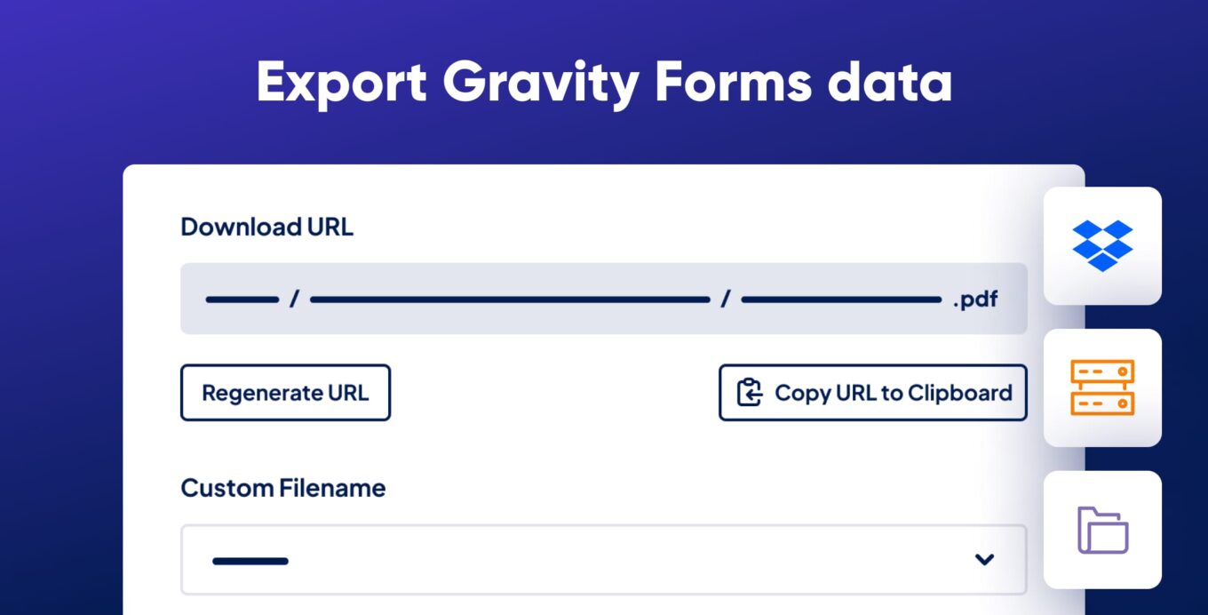 GravityExport: Export to Excel, PDF, Dropbox