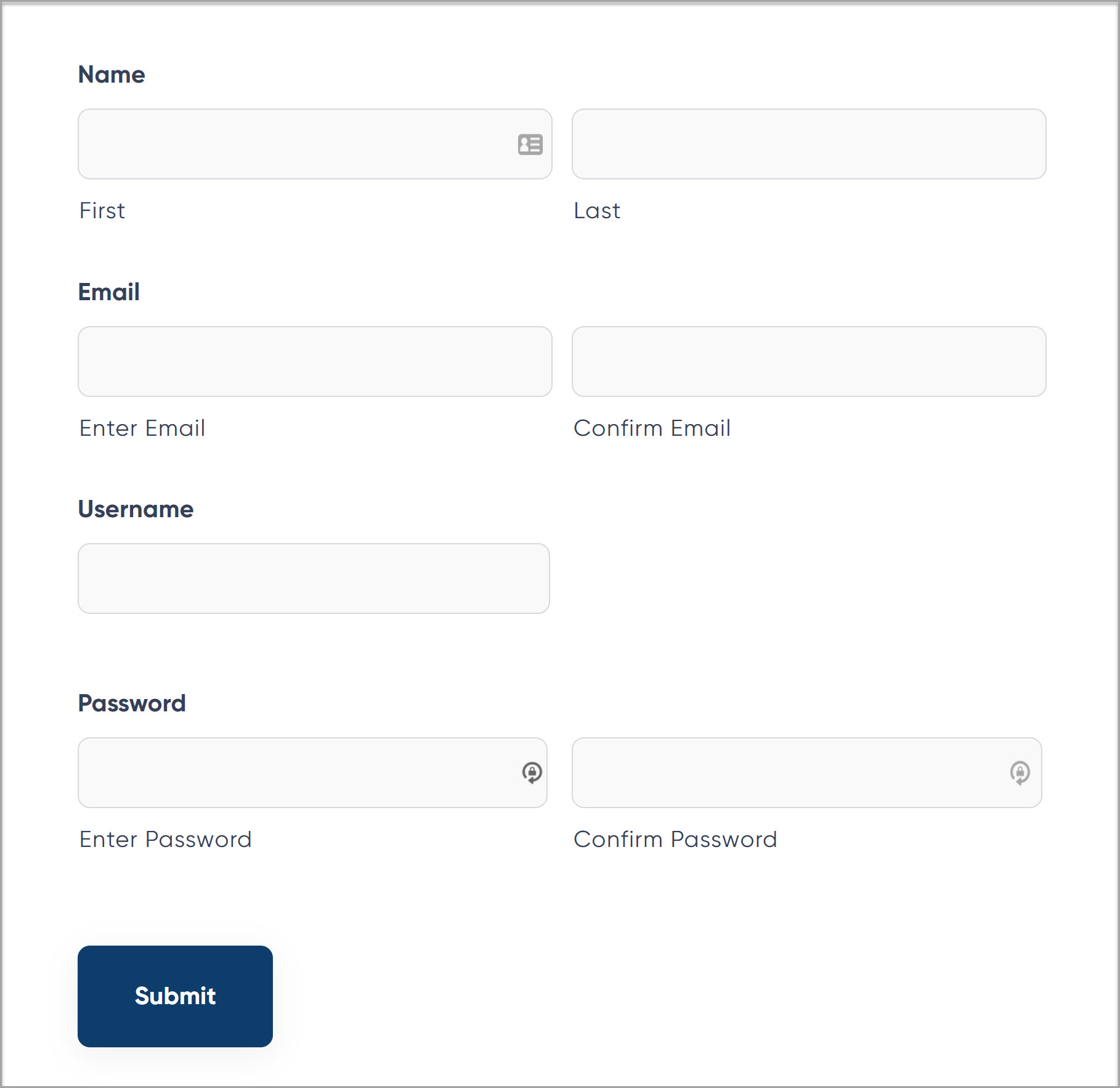 User Registration