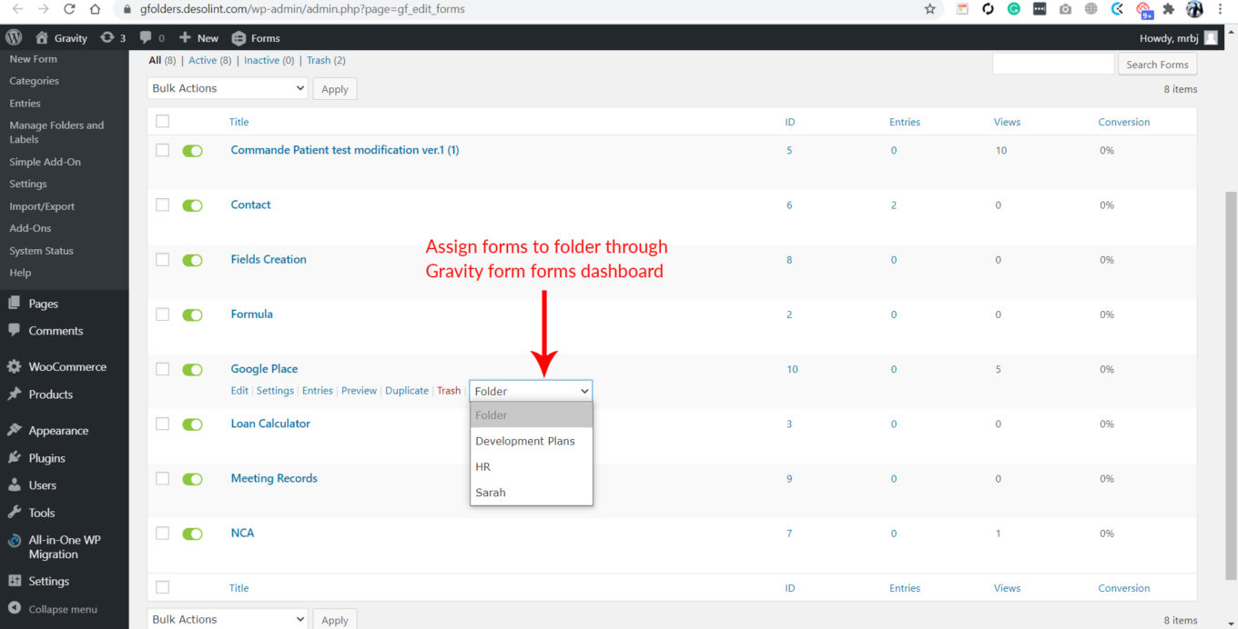 Manage Folders and Labels