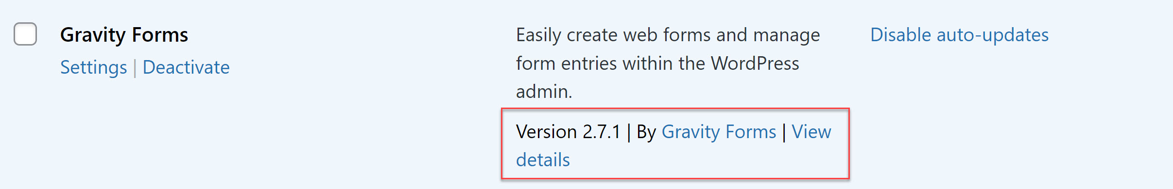 Gravity Forms 2.7.1