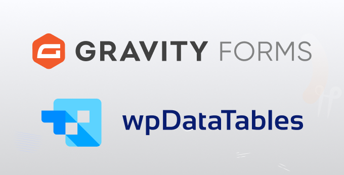 wpDataTables integration for Gravity Forms