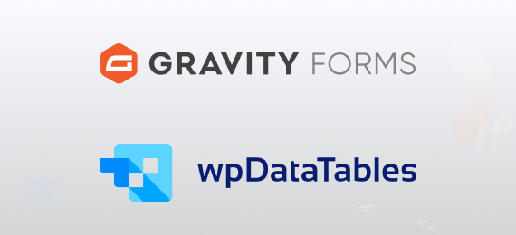 wpDataTables integration for Gravity Forms