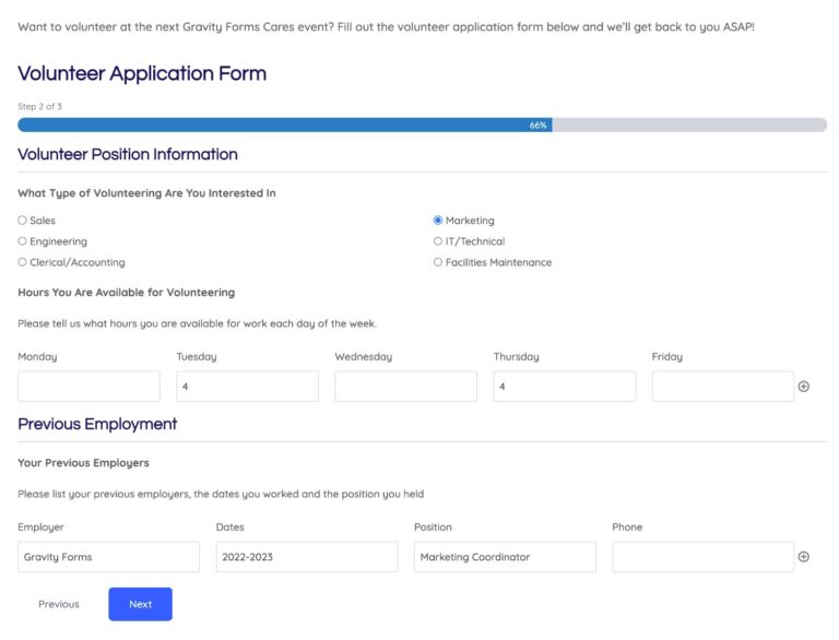 How to Create a WordPress Volunteer Application Form