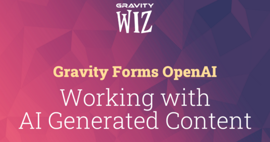 Gravity Forms OpenAI