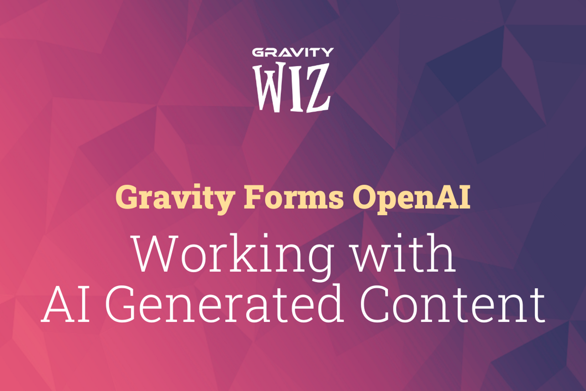 Gravity Forms OpenAI