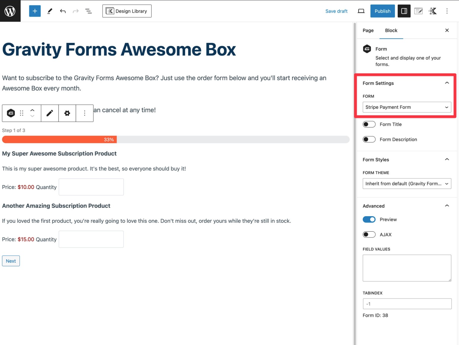 How to embed your WordPress Stripe payment form