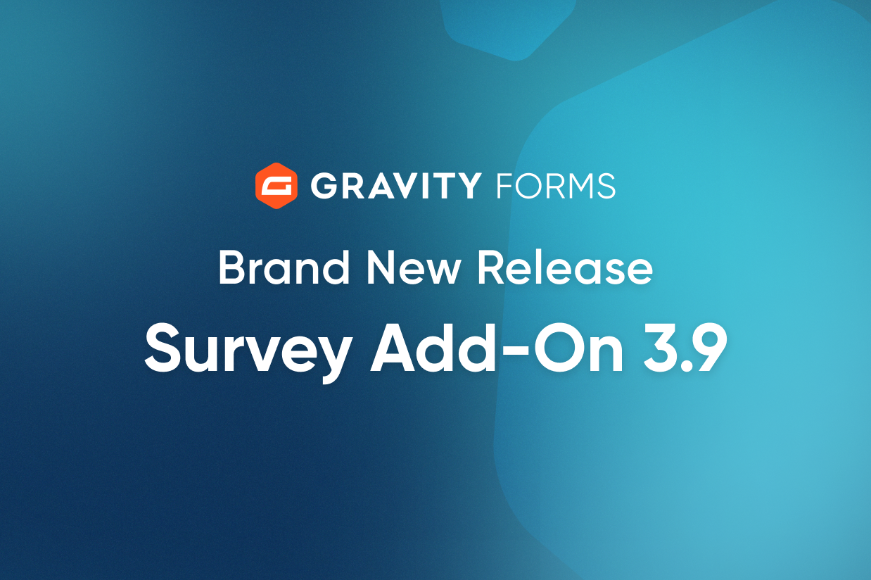 Brand New Release - Survey 3.9