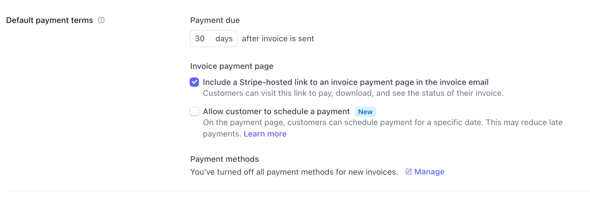 stripe-invoice-payment-methods