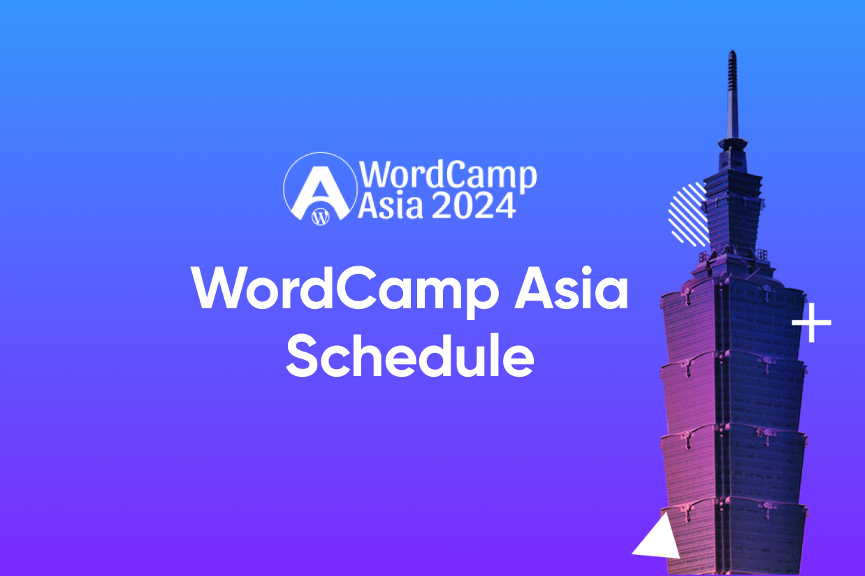WordCamp Asia 2024 Schedule Highlights! Gravity Forms