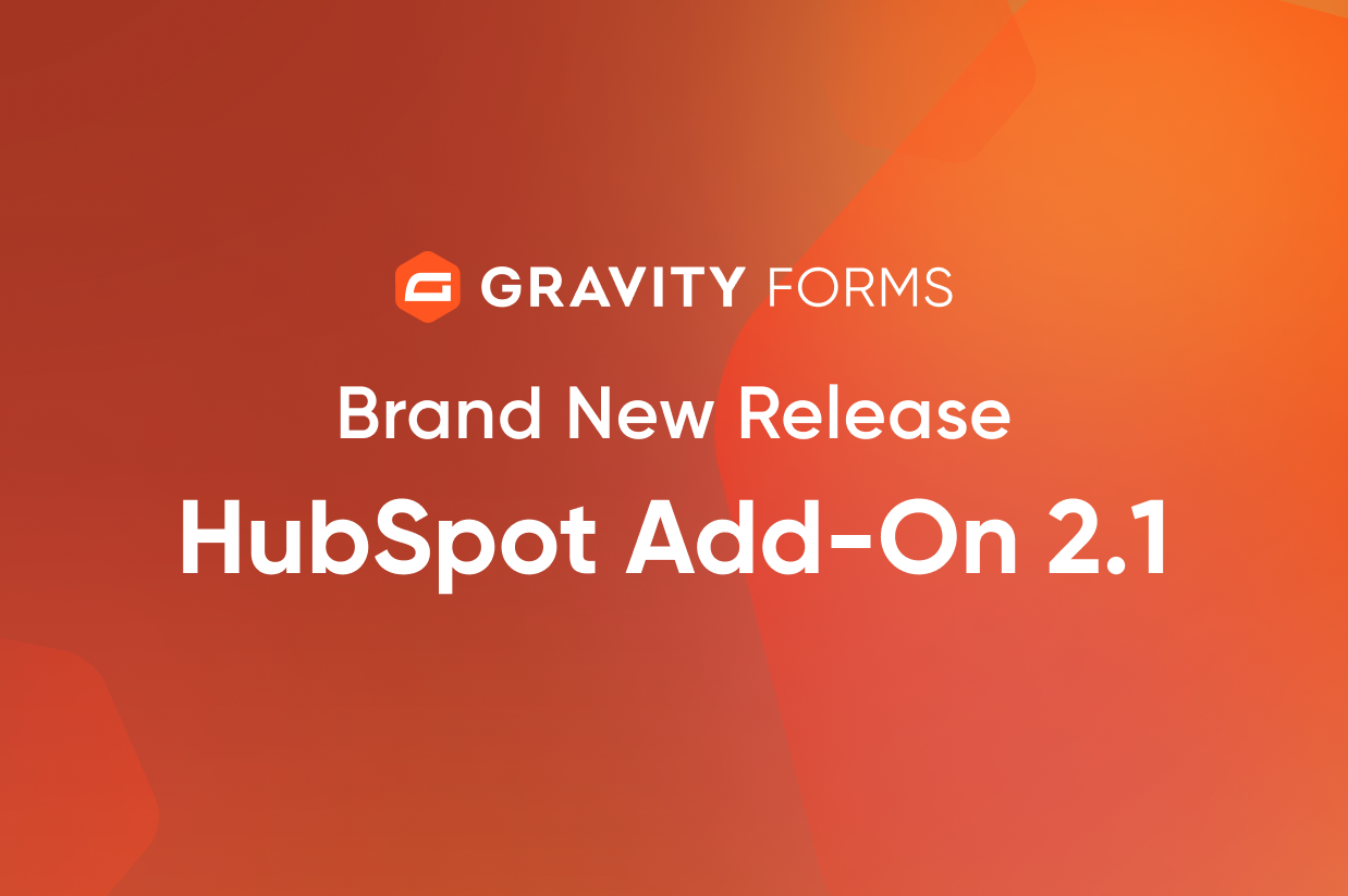 Gravity Forms Hubspot Add-On