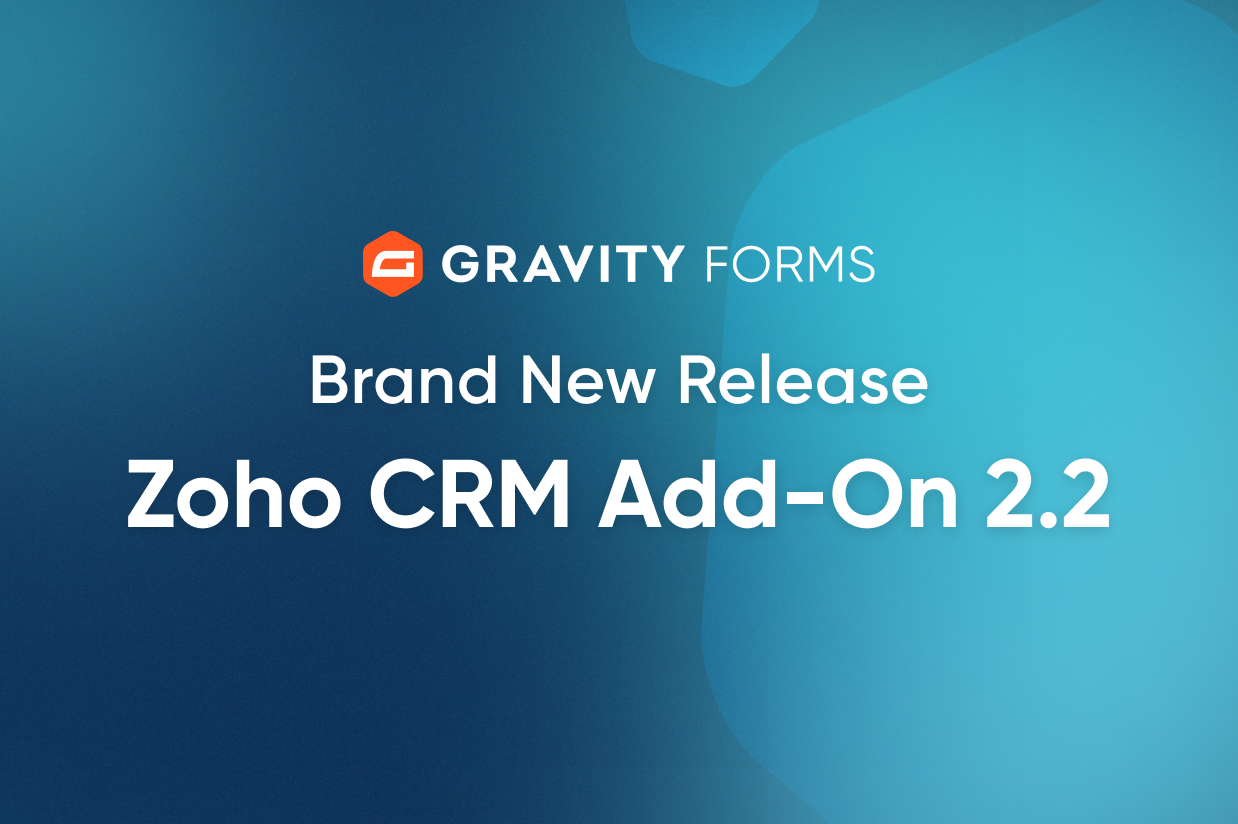 Brand New Release - ZohoCRM Add-On 2.2