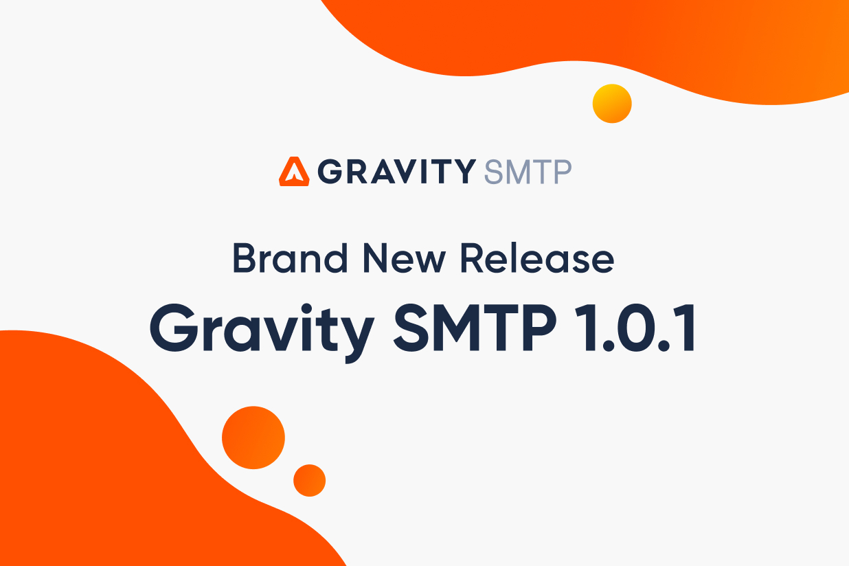 Brand New Release-Gravity SMTP 1.0.1 