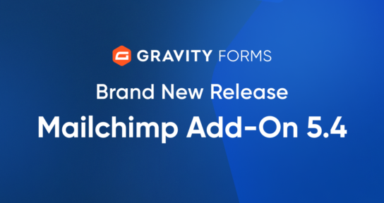Brand New Release-Mailchimp Add-On 5.4