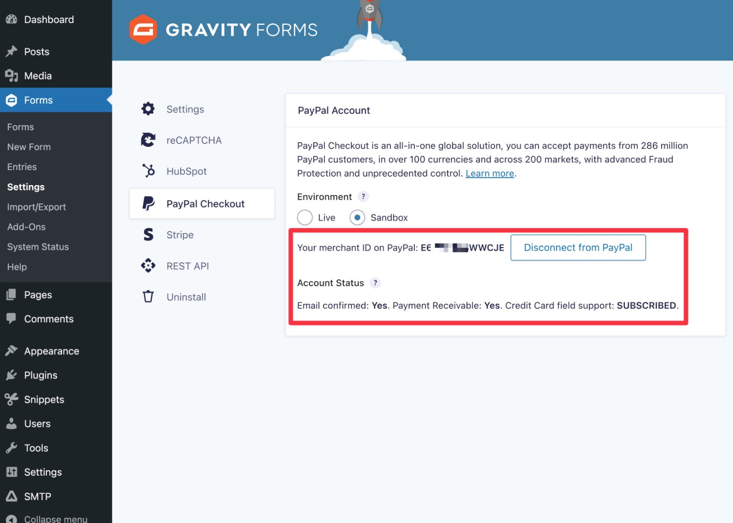 Connect Gravity Forms and PayPal