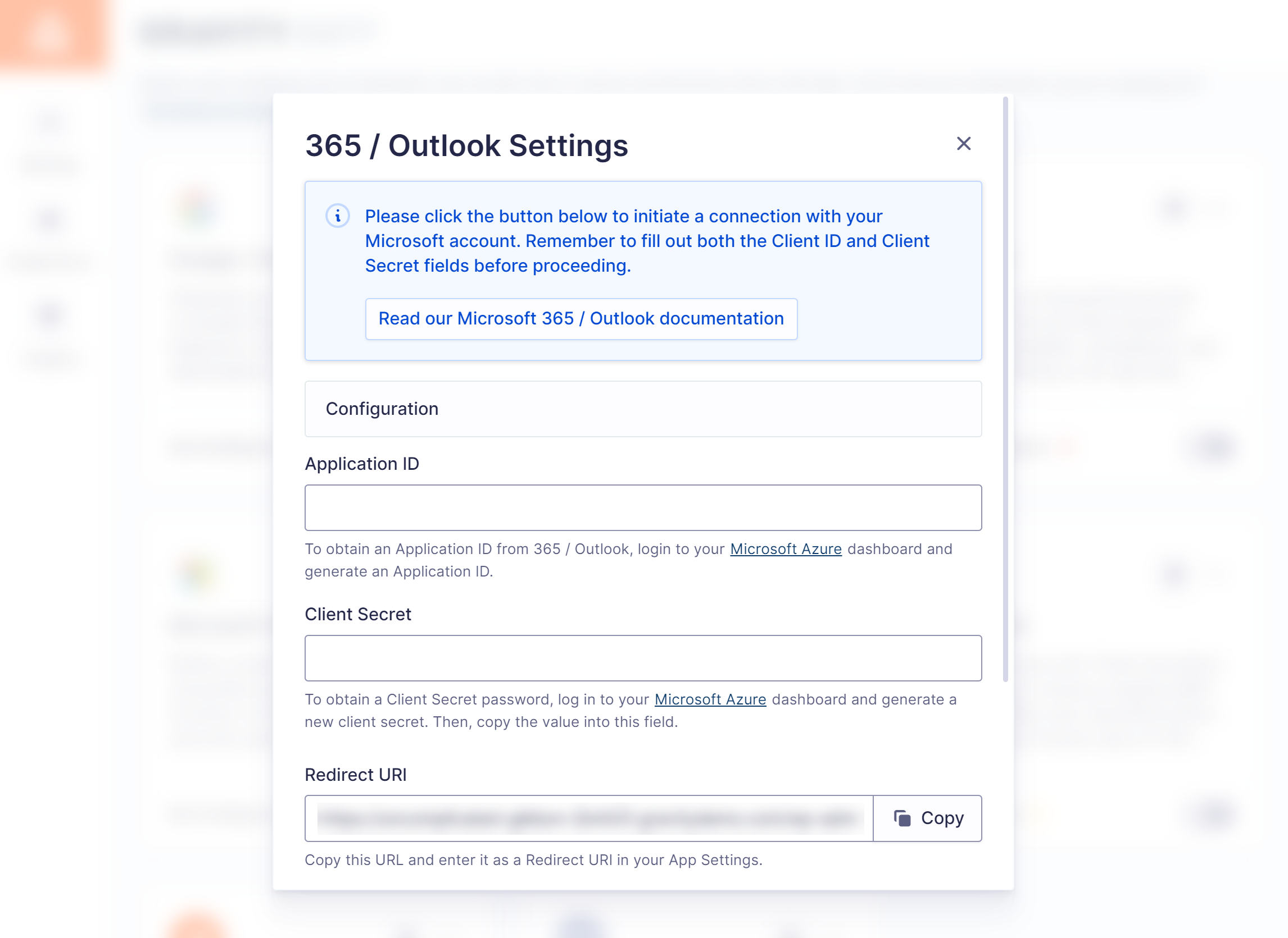 Microsoft Outlook Settings