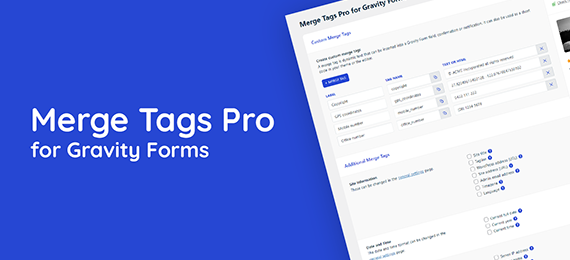 Merge Tags Pro for Gravity Forms