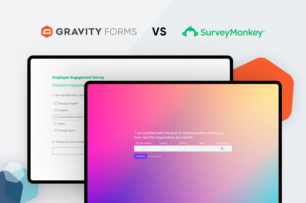 Survey Monkey vs Gravity Forms Survey