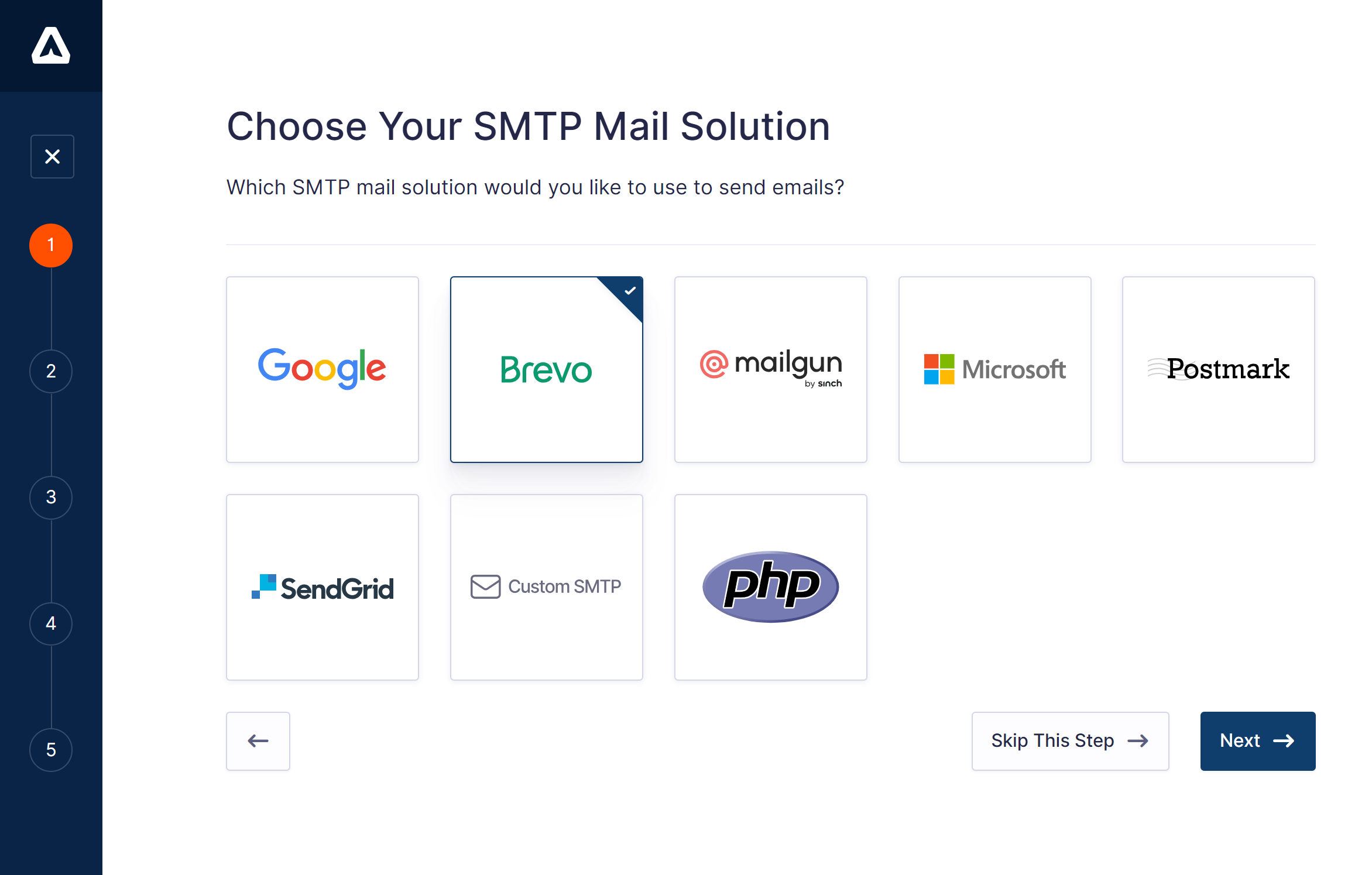 SMTP Mail Solution