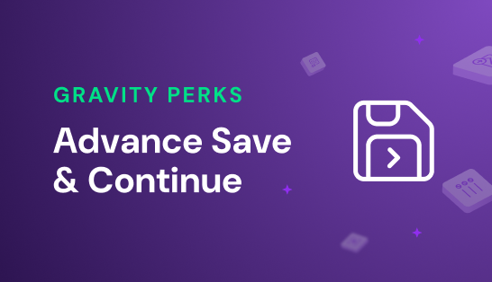 Advanced Save & Continue