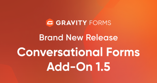 Brand New Release-Conversational Forms Add-On 1.5