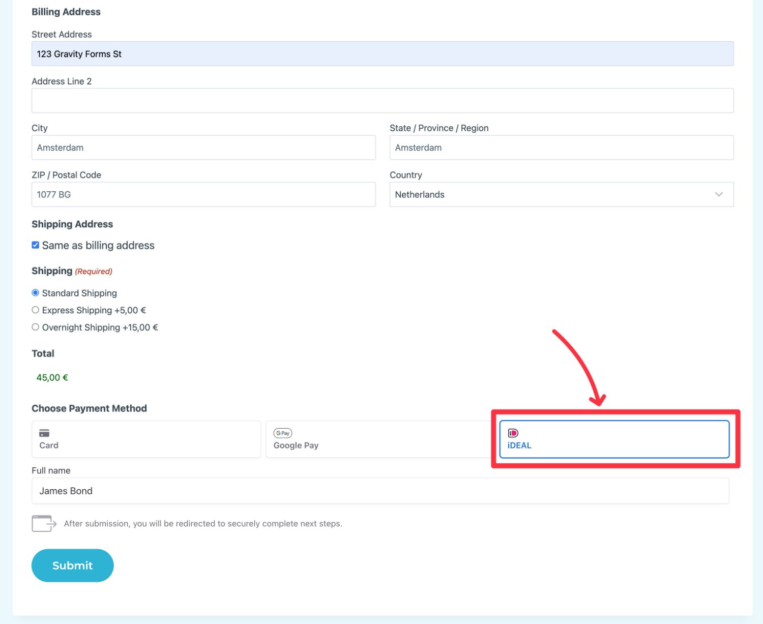 How to test your WordPress iDEAL payment form