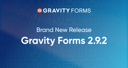 Gravity Forms 2.9.2