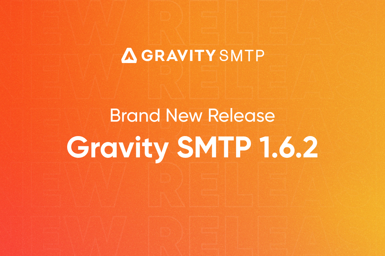 Brand New Release Gravity SMTP 1.6.2