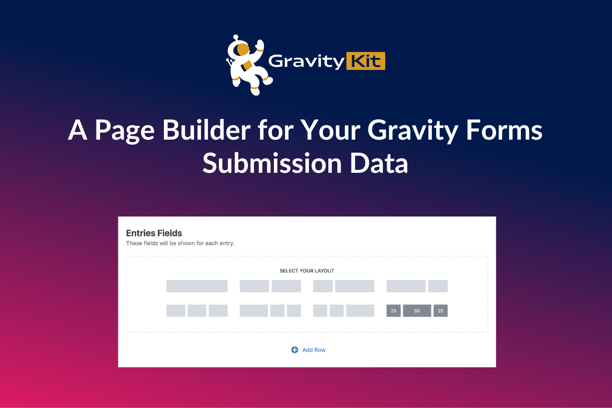 GravityView Layout Builder