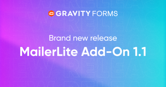 Brand New Release MailerLite Add-On 1.1