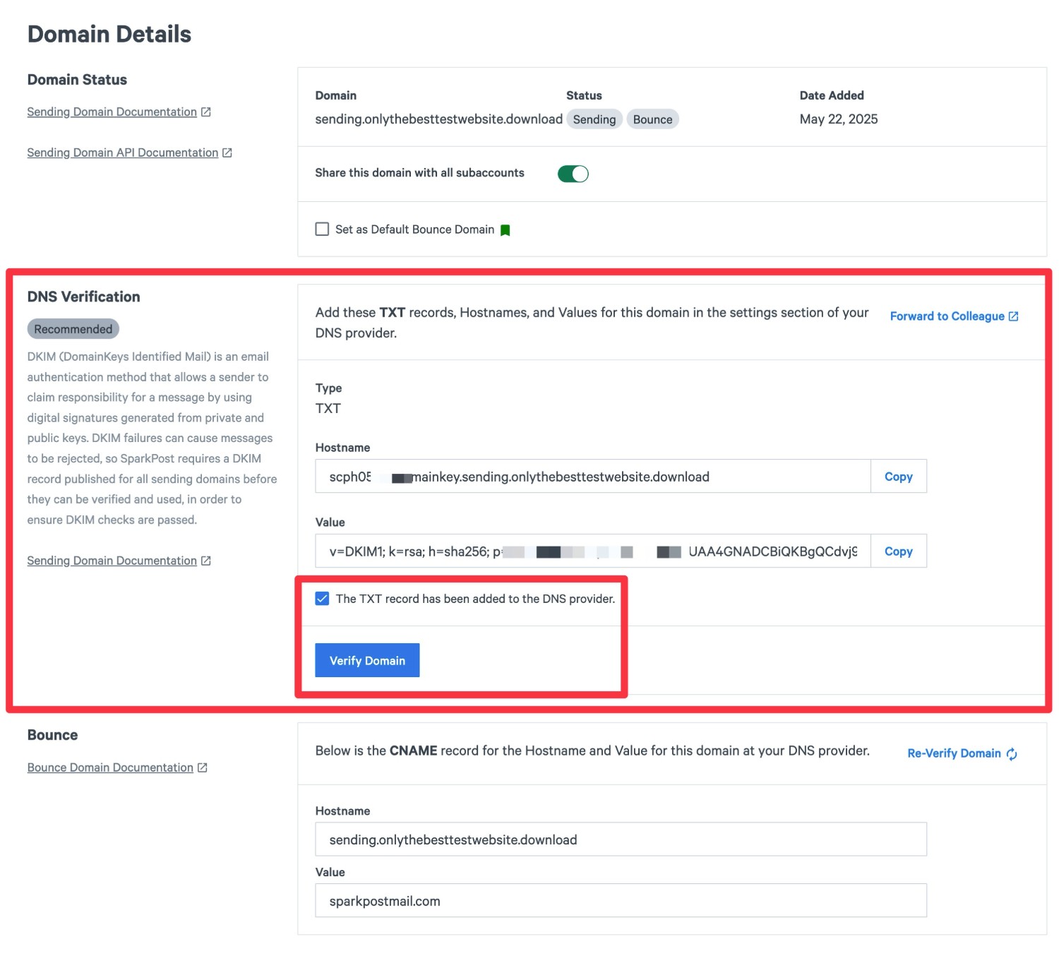 How to verify DKIM