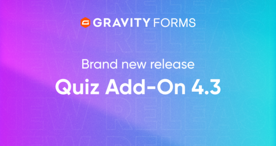 Blog - Brand New Release Quiz Add-On 4.3