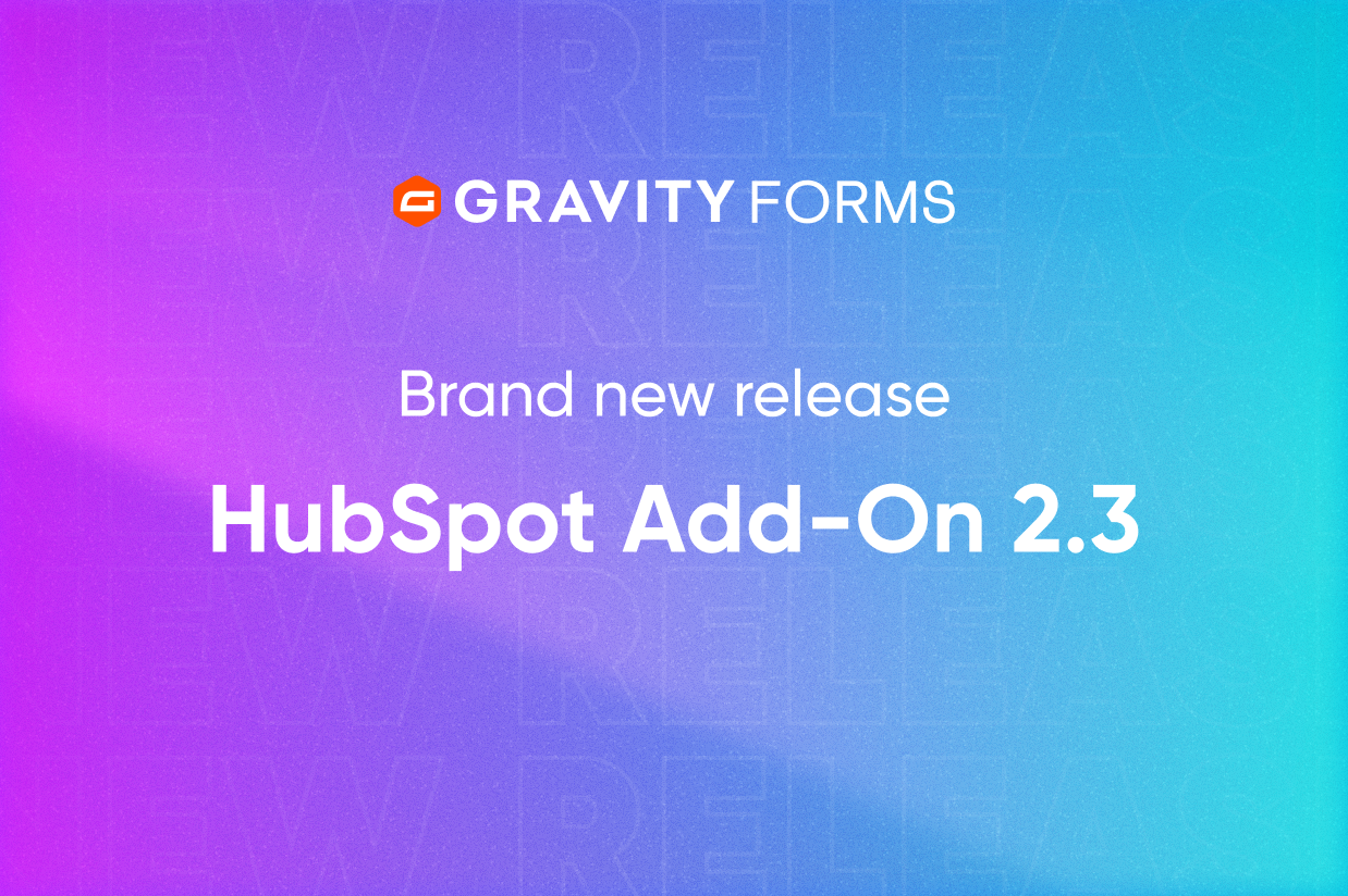 Blog - Brand new release HubSpot Add-On 2.3